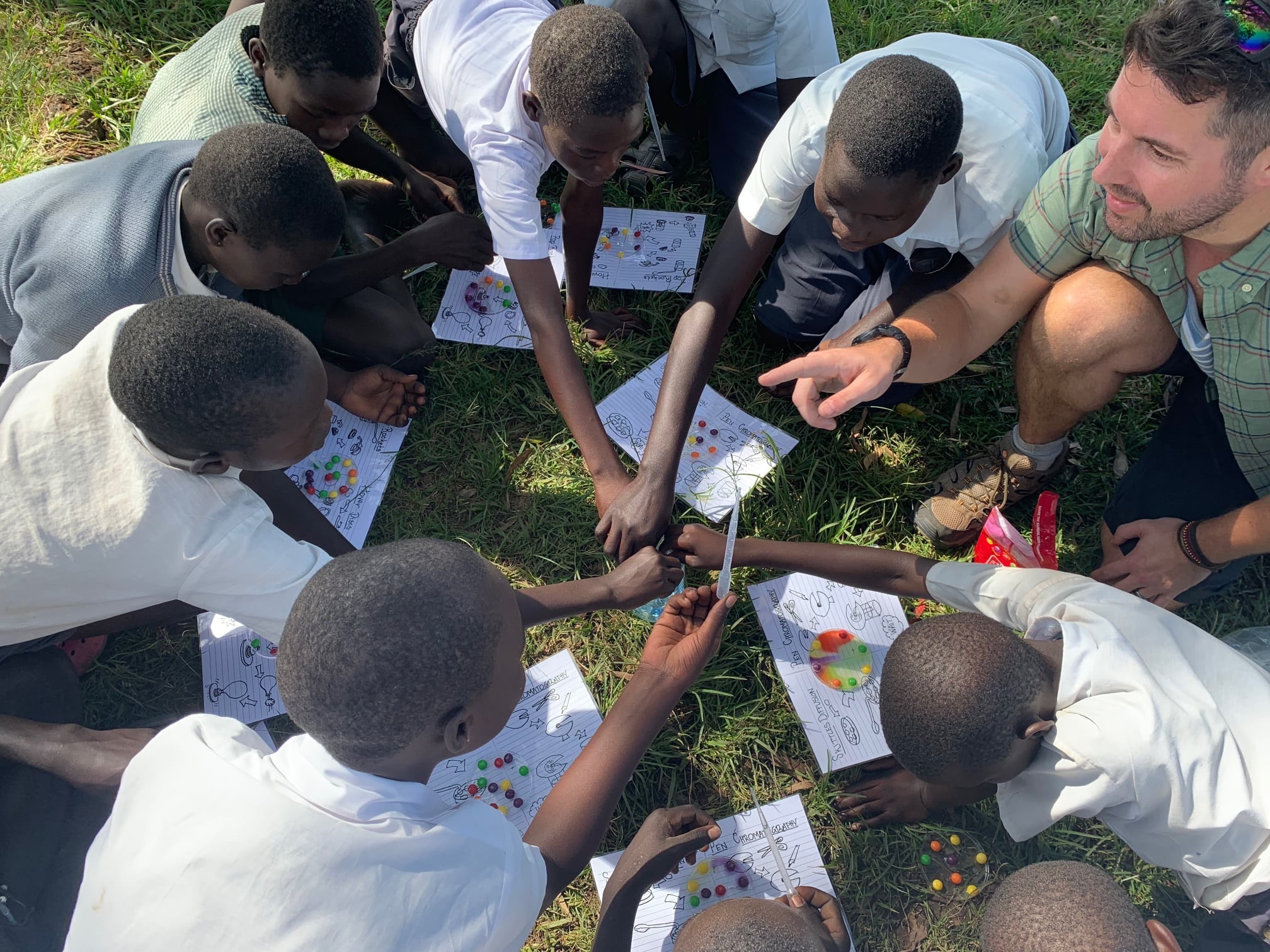 Engage with Ugandan school students