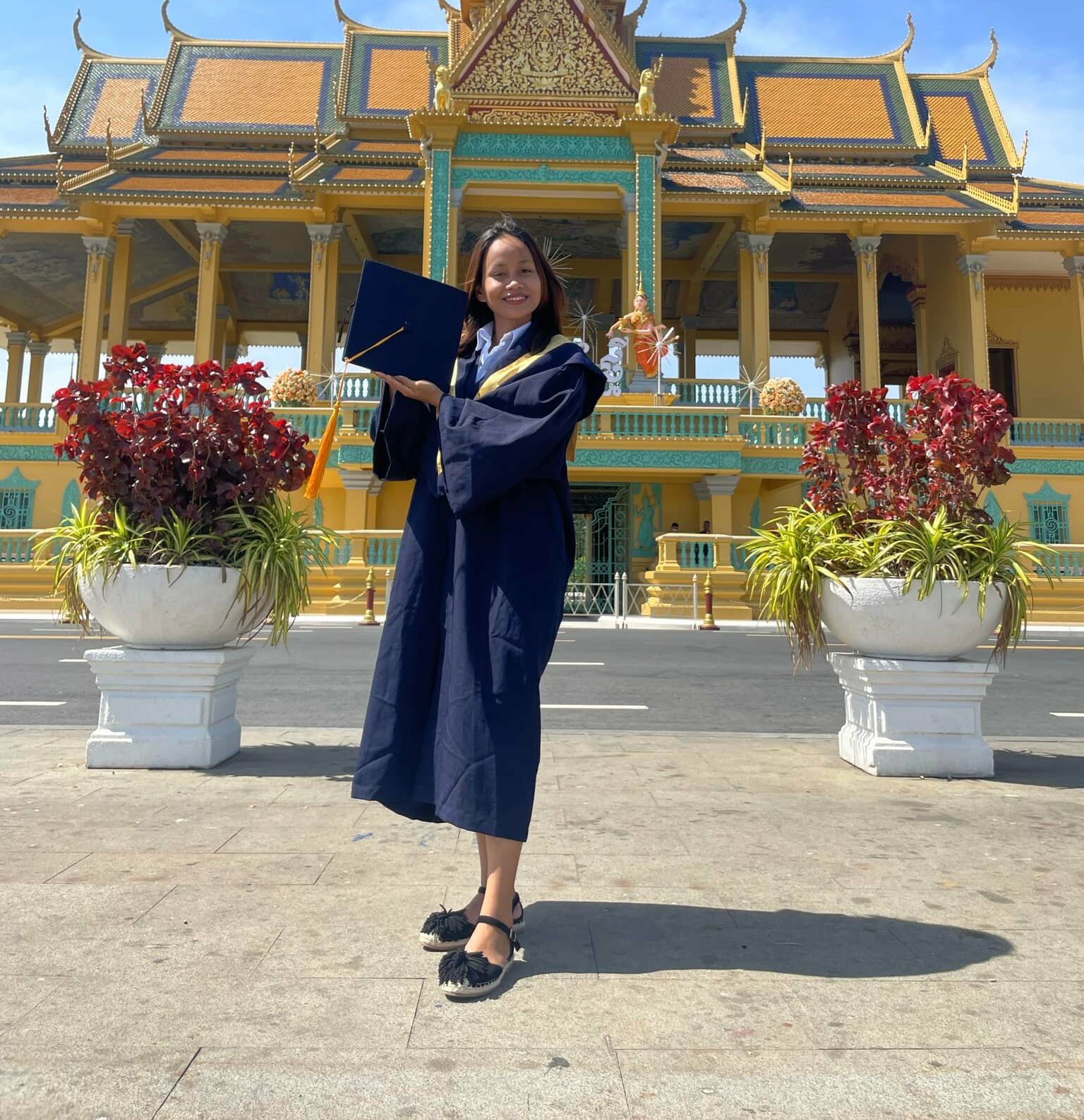 Higher education support for students in Cambodia