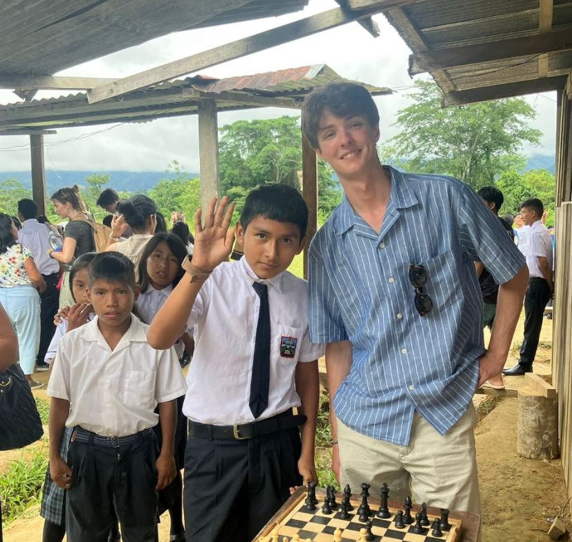 Engage with Peruvian school students