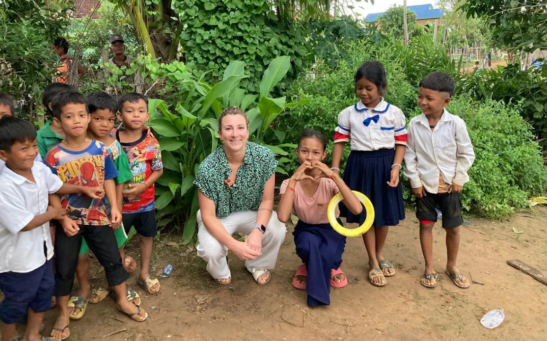 Corporate Partnerships: Bluesoup in Cambodia with Edukid