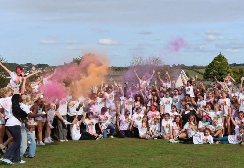 Truro High School - Fundraising Colour Run!